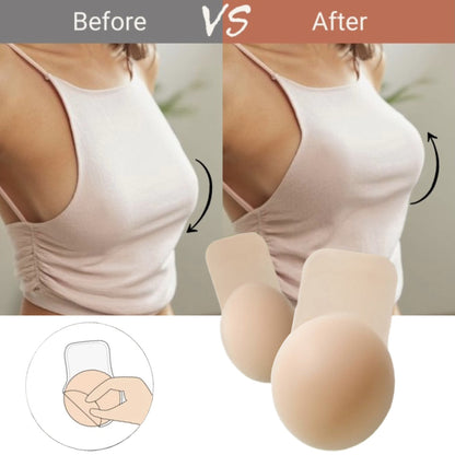 Invisible SelfAdhesive Lifting Nipple Covers for Elegant Silhouette